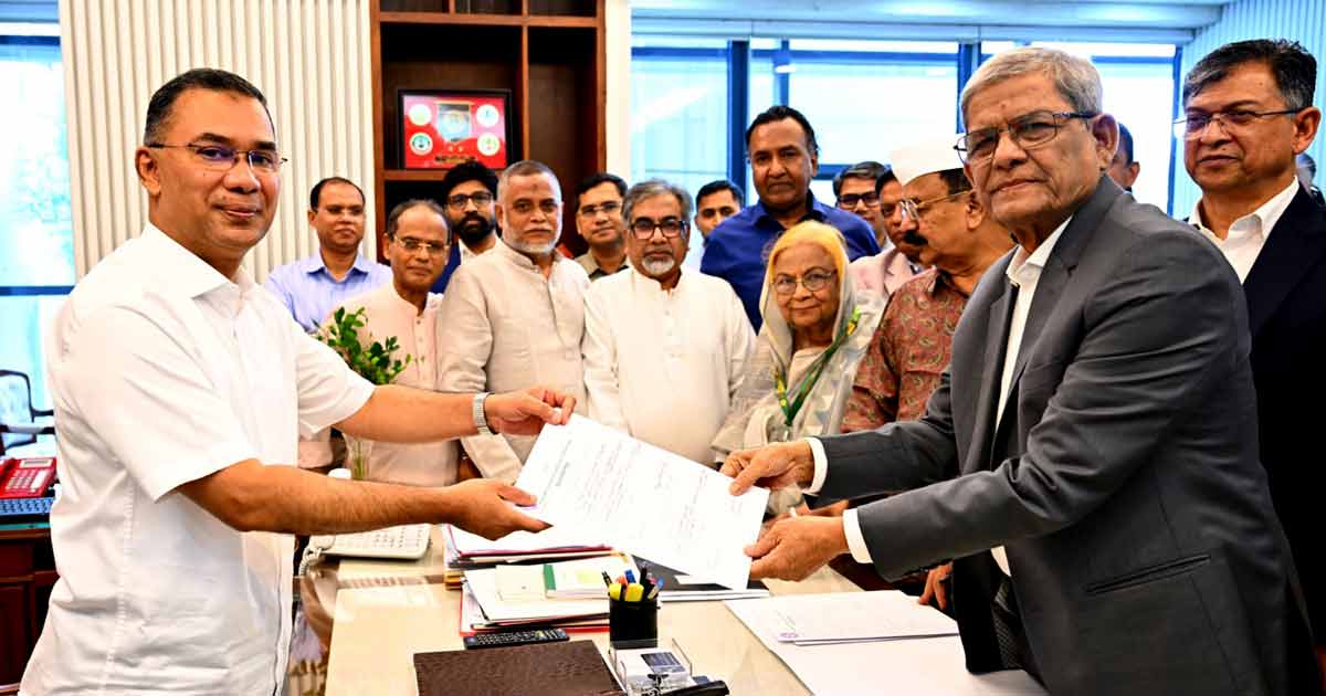 রাষ্ট্রপতি পদে বিএনপির মনোনয়ন পেলেন মির্জা ফখরুল