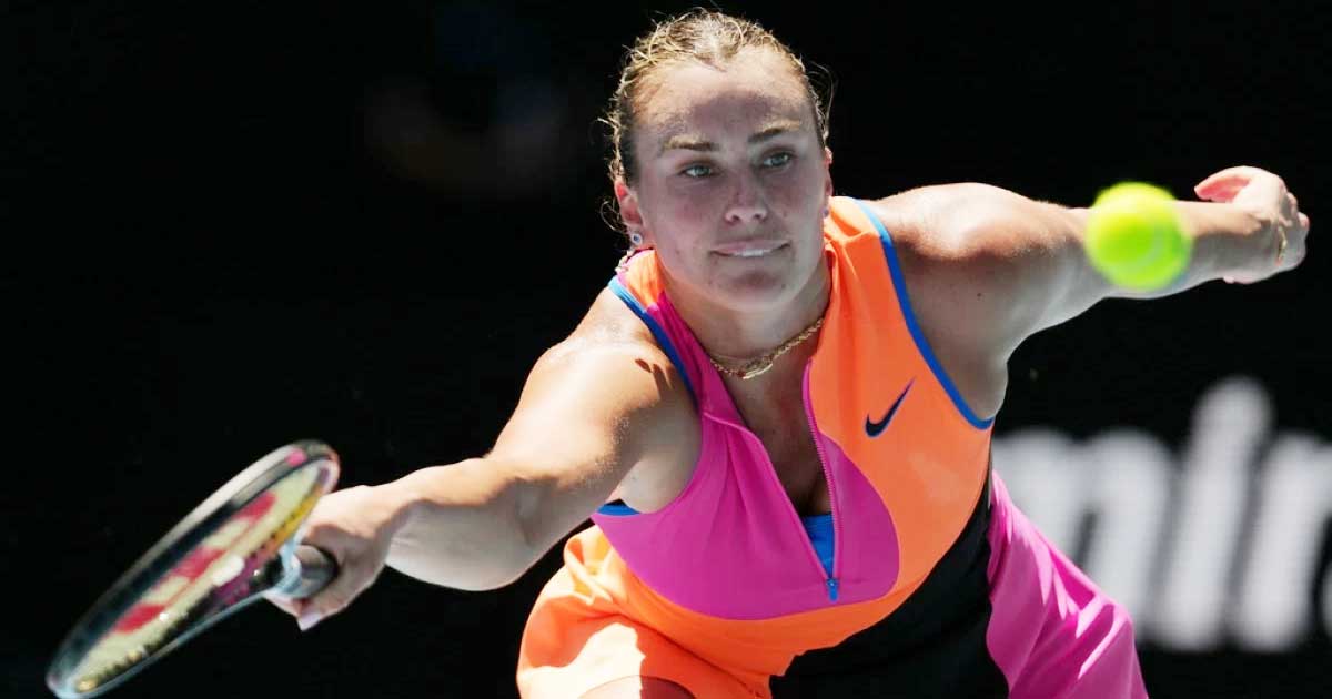 তরুণ জোভিচকে উড়িয়ে সবার আগে সেমিতে সাবালেঙ্কা