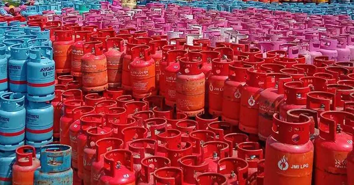 এলপিজির দাম ১২ কেজিতে কমল ১৫ টাকা