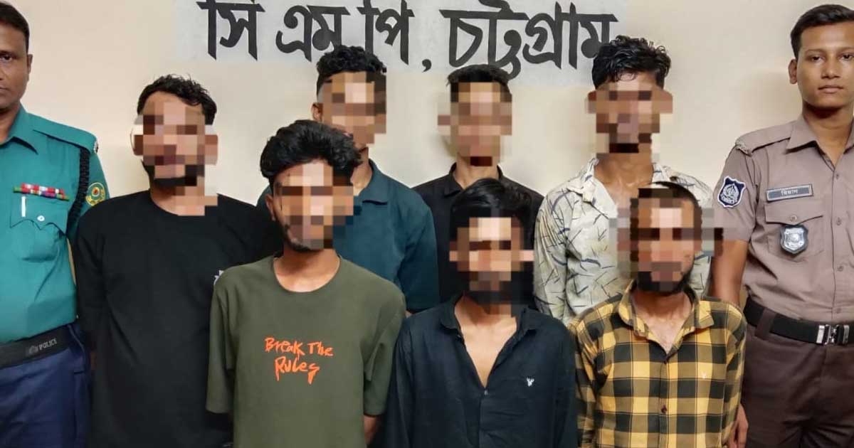 বুইশ্যার আরও সাত সহযোগী অস্ত্রসহ গ্রেপ্তার