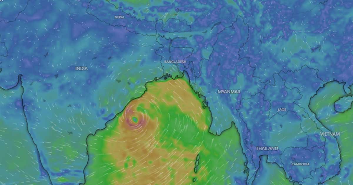 বঙ্গোপসাগরে নিম্নচাপ, ৪ বন্দরে ৩ নম্বর সতর্ক সংকেত