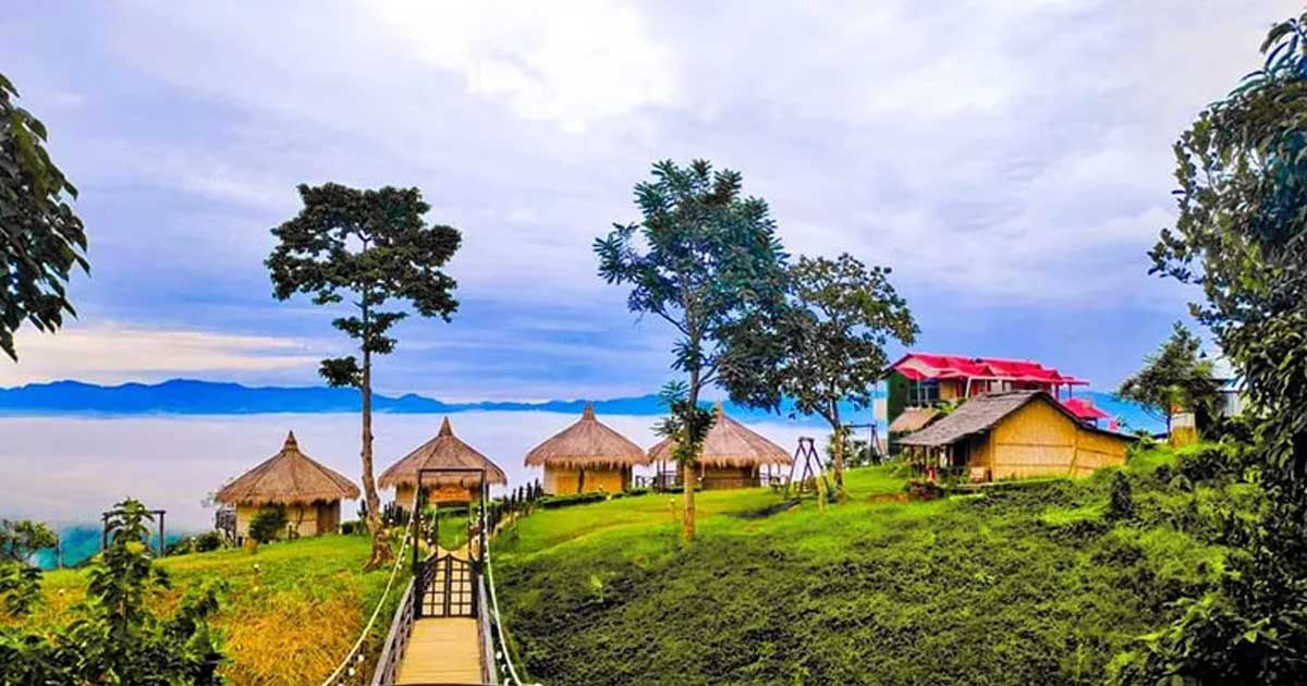 নিষেধাজ্ঞা উঠতেই পর্যটকে মুখর সাজেক, প্রথম দিনেই ৫ শতাধিক