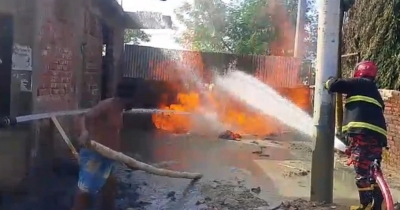 ইনানীতে গ্যাসের আগুনের ঘটনায় ২০০ মিটারে ১৪৪ ধারা জারি