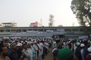 বোয়ালখালীতে মোছলেম উদ্দিনের দ্বিতীয় জানাজা সম্পন্ন