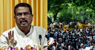 ভারতের শিক্ষামন্ত্রী ধর্মেন্দ্র প্রধানের পদত্যাগ