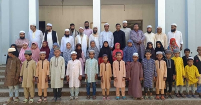 গশ্চি তালিমুল কুরআন নুরানী একাডেমির পাঠ সমাপনী