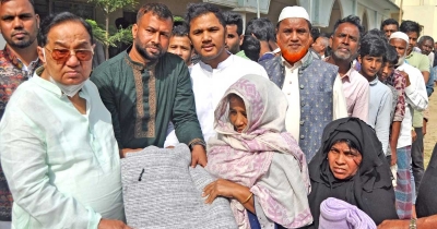 পটিয়ায় কেডিএসের শীতবস্ত্র বিতরণ 