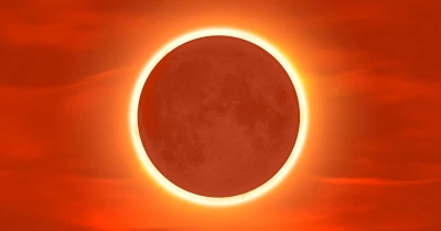 বছরের প্রথম বলয়গ্রাস সূর্যগ্রহণ মঙ্গলবার