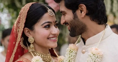 বিয়ের পিঁড়িতে বিজয়-রাশমিকা বিয়ের পিঁড়িতে বিজয়-রাশমিকা