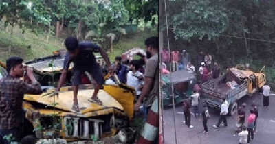 রাঙামাটিতে পিকআপ উল্টে নিহত ৪ রাঙামাটিতে পিকআপ উল্টে নিহত ৪