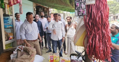 চন্দনাইশে মহাসড়কের অবৈধ দখল উচ্ছেদ, জরিমানা