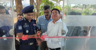 রাঙামাটিতে পর্যটকদের নিরাপত্তায় বসানো হলো পুলিশ বক্স