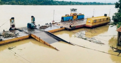 কর্ণফুলী নদীর পানি বৃদ্ধি, বন্ধ চন্দ্রঘোনা ফেরি চলাচল