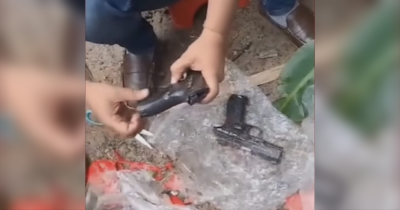 আমবাগানে মিলল থানা থেকে লুট হওয়া জোড়া পিস্তল