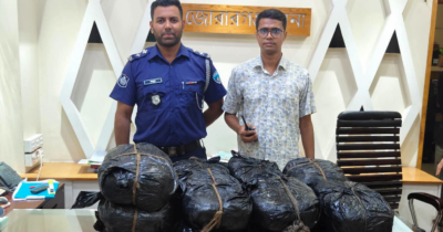প্রাইভেট কারে মিলল ৫০ কেজি গাঁজা প্রাইভেট কারে মিলল ৫০ কেজি গাঁজা