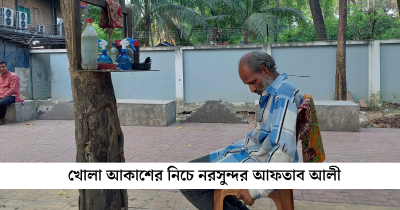 ইট-পাথরের নগরে গরিবের এসি সেলুন!