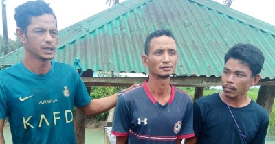 আরাকান আর্মির বন্দীদশা থেকে পালিয়ে নদী সাতরে ৩ বিজিপি টেকনাফে 