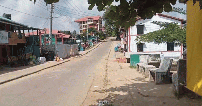 দীঘিনালা–সাজেক সড়কে যান চলাচল বন্ধ, উজোবাজারে দোকানপাট বন্ধ