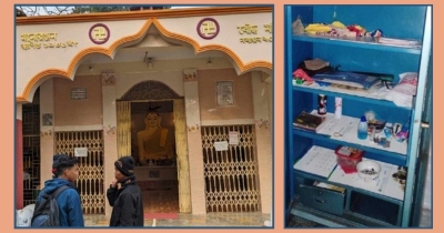 বোয়ালখালীর শাকপুরা বৌদ্ধ বিহারে ডাকাতি বোয়ালখালীর শাকপুরা বৌদ্ধ বিহারে ডাকাতি