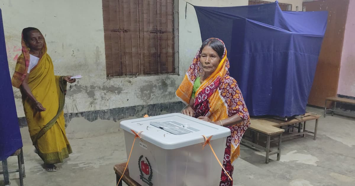 কাপ্তাইয়ের ২২টি কেন্দ্রে শান্তিপূর্ণ পরিবেশে চলছে ভোটগ্রহণ